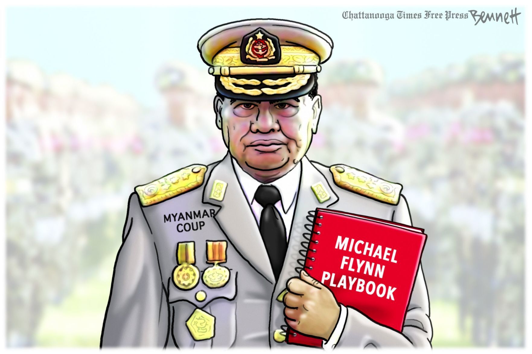Clay Bennett cartoon